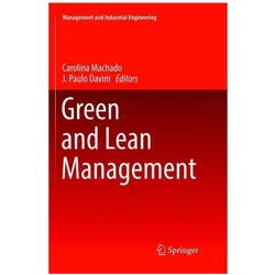 Green and Lean Management, Fachbücher von J. Paulo Davim, Carolina Machado