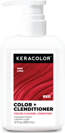 Keracolor Red Color + Clenditioner 12oz