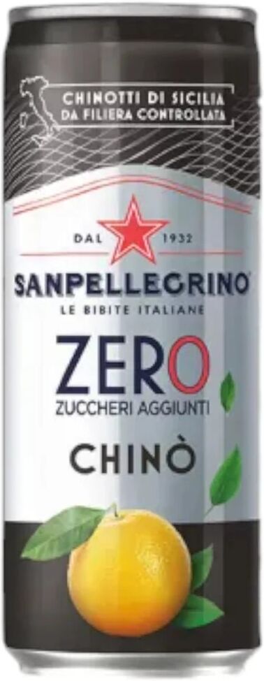 San Pellegrino Sanpellegrino Chinò Zero - 24 x 0,33 L