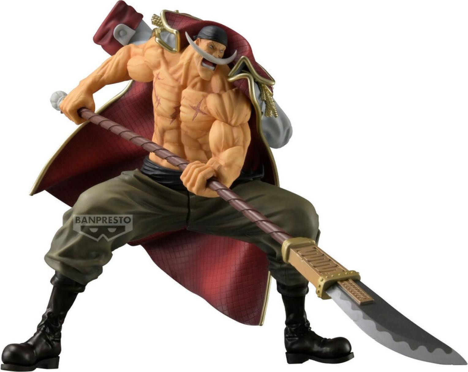 Banpresto One Piece Grandista Edward Newgate figuur speciale editie groen 20 cm