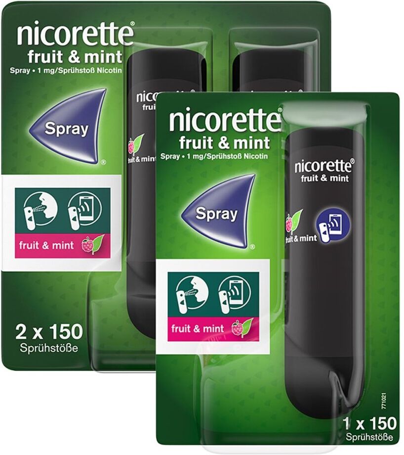 nicorette® Spray fruit & mint