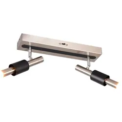 Trio LED-Strahler Ikaris Metall Silber Nickel matt