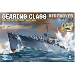 Takom GEARING CLASS DESTROYER USS DD-743 SOUTHERLAND 1945 (FULL HULL)