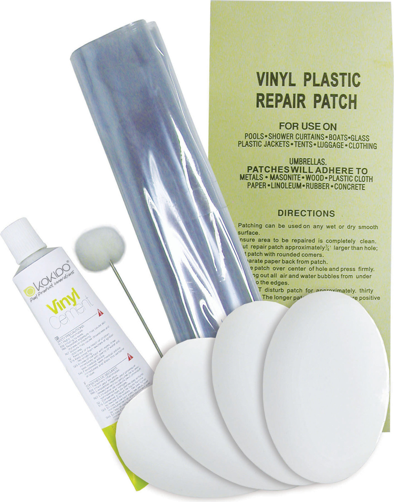 Kokido Peel & Patch Reparatieset Vinyl