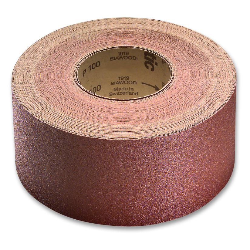 SIA 1919 wood + Papierrollen 95x50000 mm Korn 40 ohne Loch (40) (228220)