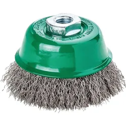 Magni, Bürstenwerkzeug, Topfbürste V4A M14 gewellt 65x0,3mm Lessmann