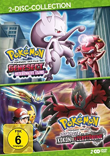 Kunihiko Yuyama - Pokémon - Genesect und die wiedererwachte Legende / Diancie und der Kokon der Zerstörung [2 DVDs] - Preis vom 11.10.2026 03:10:56 h