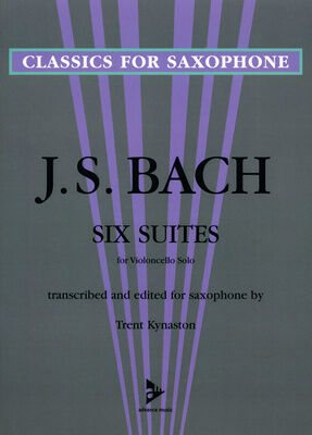 Advance Music Bach 6 Suiten Saxophone