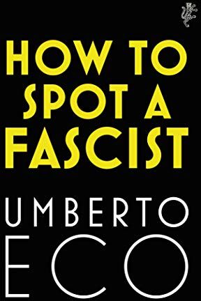 Umberto Eco - How to Spot a Fascist - Preis vom 15.10.2026 23:06:25 h