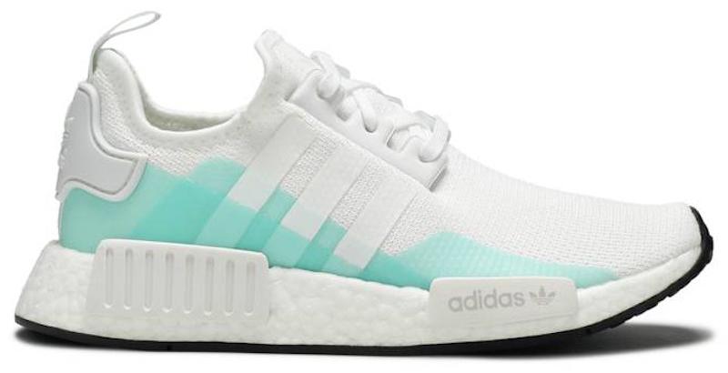adidas NMD R1 White Clear Mint (GS) - EU 36 2/3