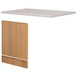 Küchenunterschrank in Buchefarbe 'Nano'