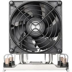 Silverstone SST-XE02-4677VB - 4U small form factor server / workstation CPU cooler for Intel LGA4677 (177.80 mm), CPU Kühler, Schwarz, Silber