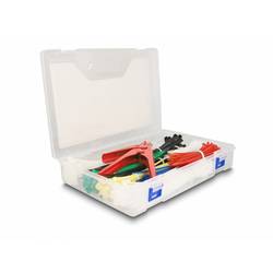 Delock 18640 Kabelbinder-Sortiment 150 mm, 180 mm, 100 mm, 230 mm, 200 mm Mehrfarbig 1 Set