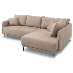 filippo Ecksofa mit Funktion Fryburg Stoff Schilf