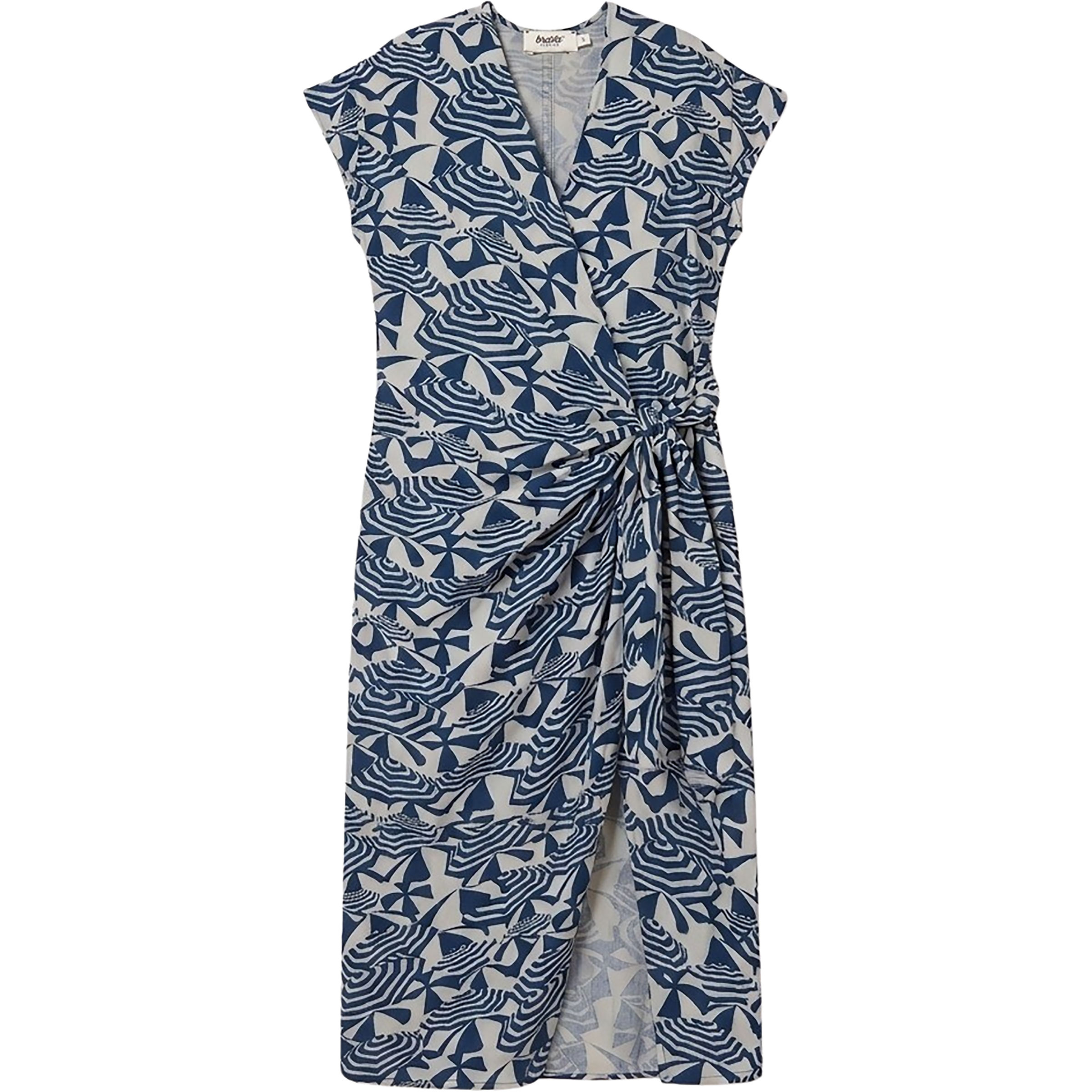 Brava Fabrics Sombrilla Kimono Kleid Damen Kleider blau Größe L Lifestyle Schnell trocknend