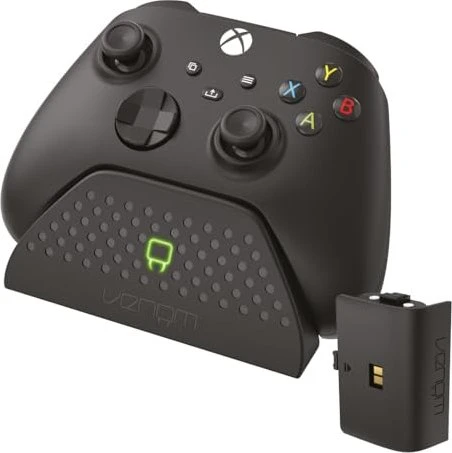 VENOM VS2880 Xbox Series S/X & One Black Single Docking Station + 1 Akku