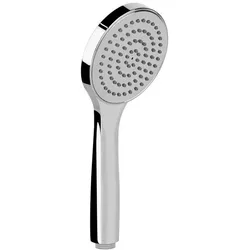 Gessi Rilievo Antikalk-Handbrause aus Kunststoff D100 mm, 1-Strahlart, 47254710, Farbe: Messing PVD