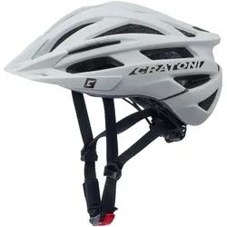 Cratoni Fahrradhelm Cratoni Agravic | hellgrau matt, Gr. L/XL (58-62cm)