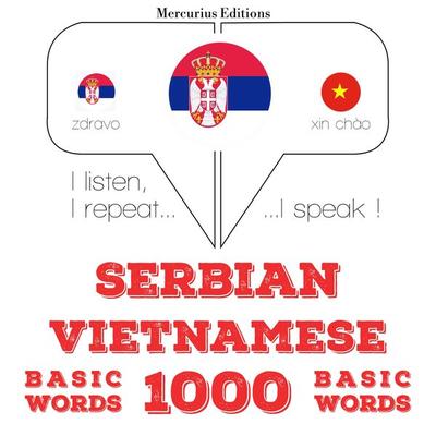 1000 essential words in Vietnamese - JM Gardner, Audio, 9782821140134