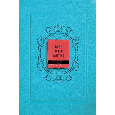 Burn After Writing (Blue Edition), Taschenbuch von Sharon Jones, Penguin LLC US