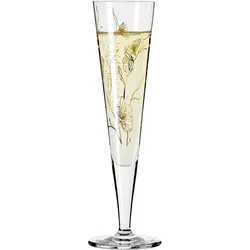 Ritzenhoff Champagnerglas Goldnacht No. 7- Marvin Benzoni 205 ml, Weingläser, Gold, Silber