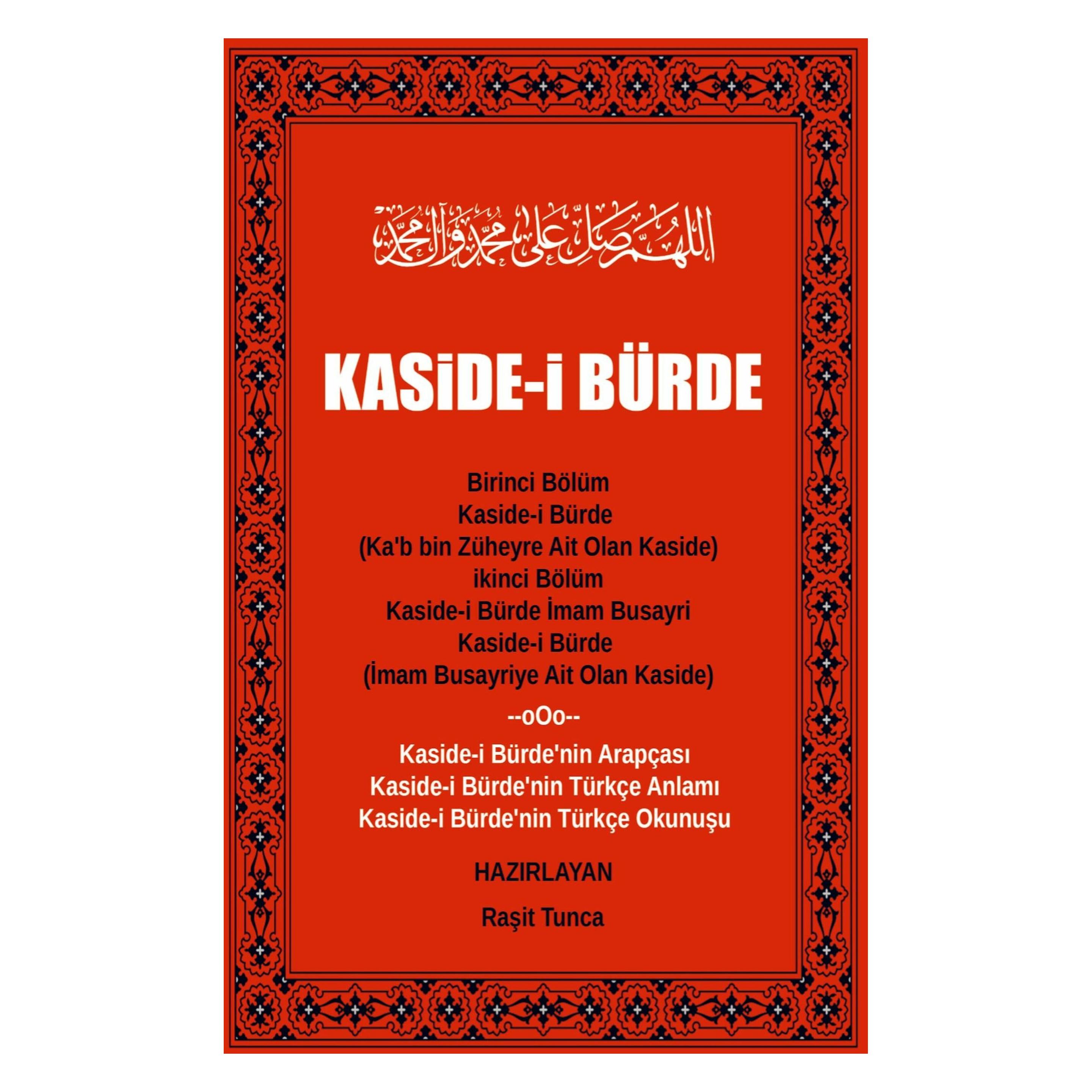 Bookmundo Direct Kaside-i Bürde (Deutsch, Türkisch, Rašit Tunca) (65835751)