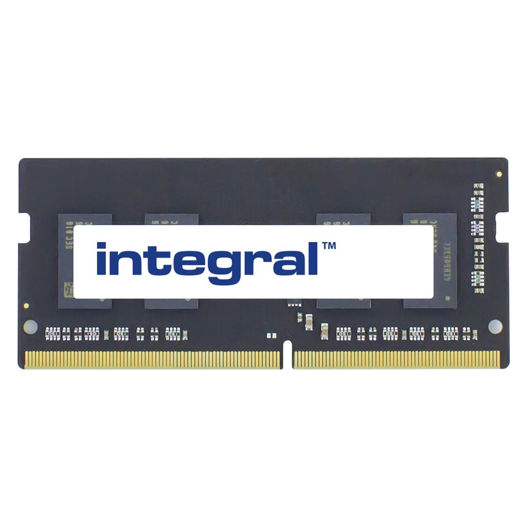 Integral 8GB LAPTOP RAM MODULE DDR4 3200MHZ PC4-2 (1 x 8GB, 3200 MHz, DDR4-RAM, SO-DIMM) (IN4V8GNGLTX)