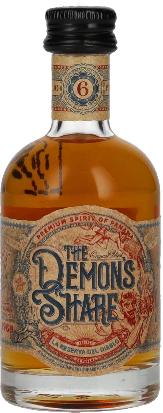 The Demon's Share Rum The Demon's Share 6 Years Old Spirit Drink 40% Vol. 0,05l