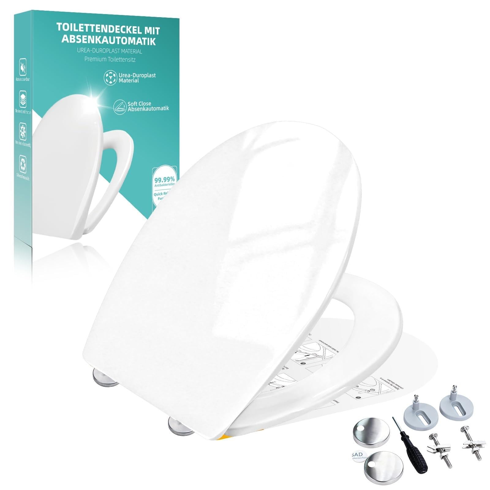 Ovaal toiletzitting van Duroplast