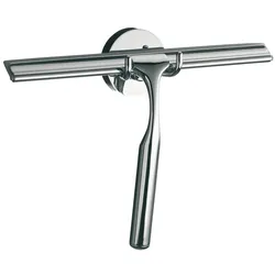 emco system 2 Duschwischer mit Wandhalter ung, chrom mit Ersatz-Gummilippe, 353400100 353400100