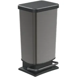 Rotho Treteimer 40 l PASO graphit grafix