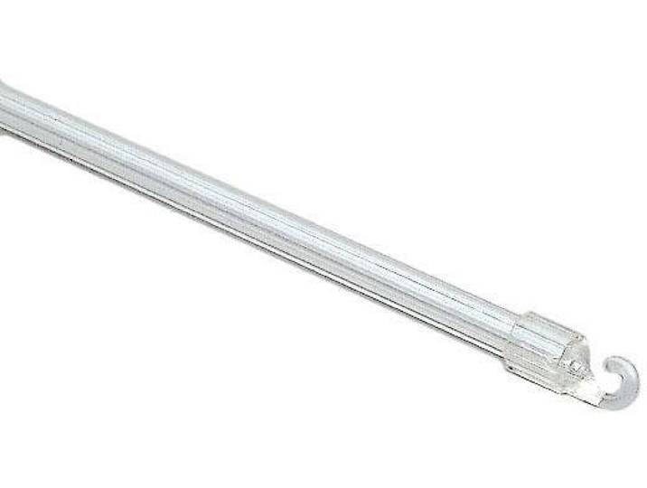 Sichtschutzbedienstab GARDINIA Wendestab Gr. 1, transparent, L:75cm, Sichtschutzbedienstäbe, Sichtschutzbedienstab, Zubehör Aluminium-Jalousie