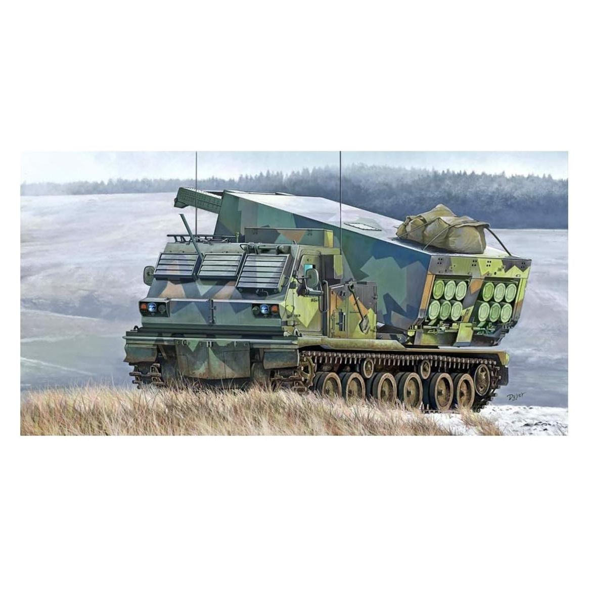 Trumpeter M270/A1 Multiple Launch Rocket System - Norway (01048)