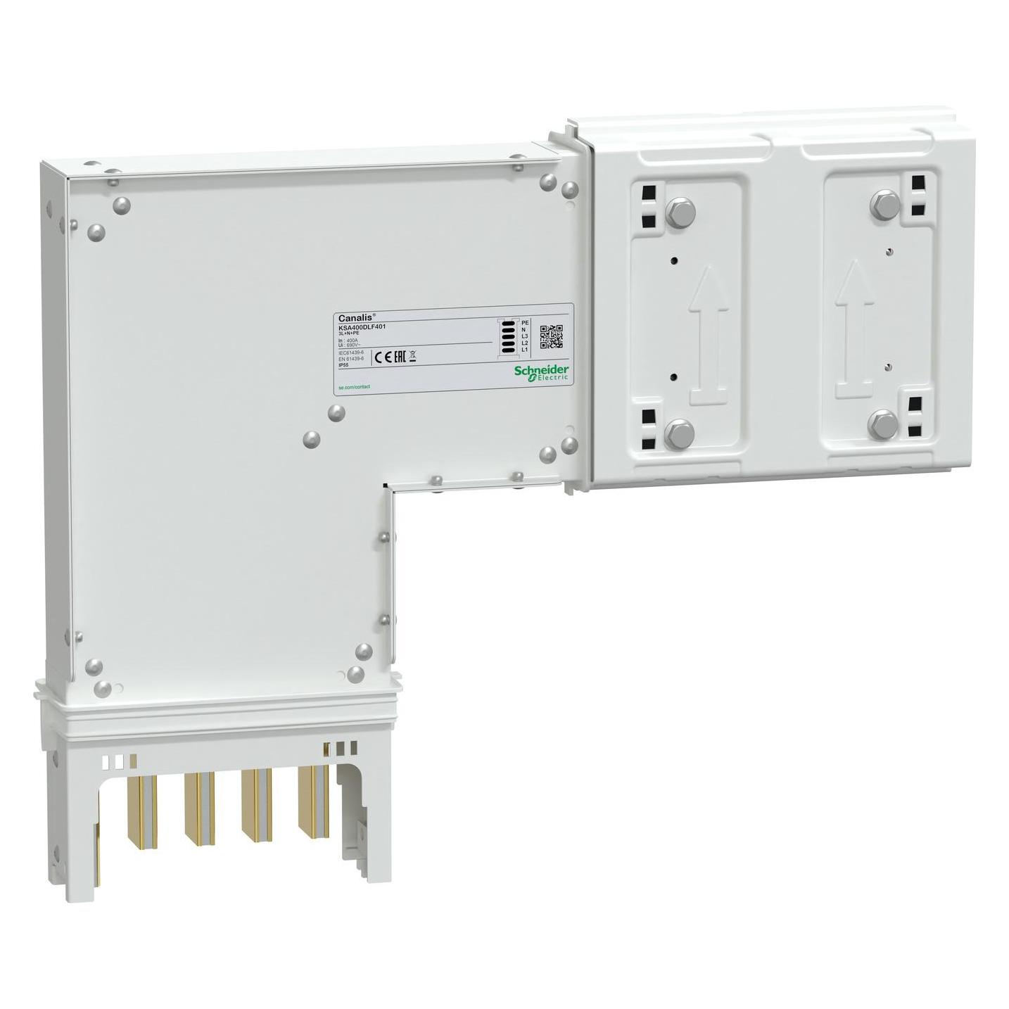 Schneider Electric SE KSA400DLF401 KSA Winkelelement Standardlänge (KSA400DLF401)