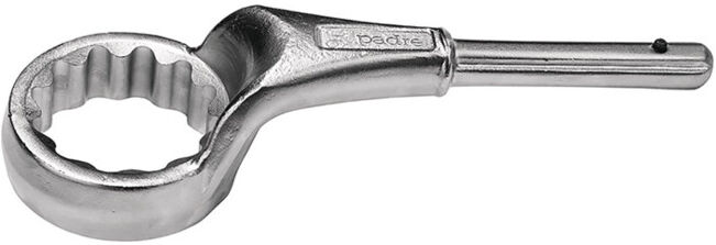 Clé polygonale à traction 839 ouv. de clé 50 mm L. 290 mm contrecoudé PADRE (83900050)