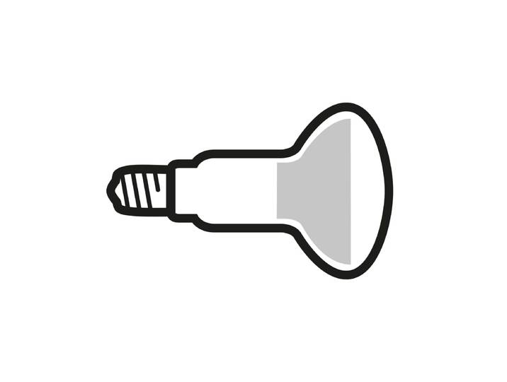 Flos - LED-Leuchtmittel für Frisbi Pendelleuchte, E27 / 13W, 2700K, frosted
