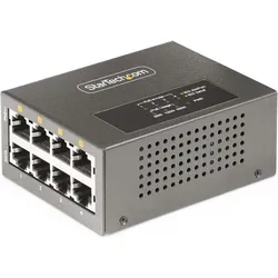 StarTech COM 4-Port Multi-Gigabit PoE++ Injector 5/2.5G Ethernet NBASE-T PoE/PoE+/PoE++ 802.3af/802. (802.3af (PoE), 802.3at (PoE+), 802.3bt (PoE++), 160 W), PoE Injector