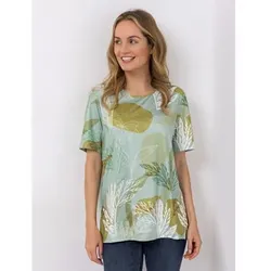 IN-PRINT Shirt 1/2-Arm Rundhalsausschnitt bedruckt