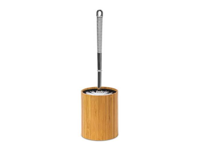 Relaxdays WC-Bürstenhalter Bambus