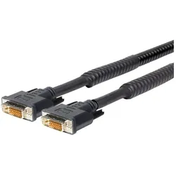 Vivolink Dvi — Dvi (15 m), Videokabel, Schwarz