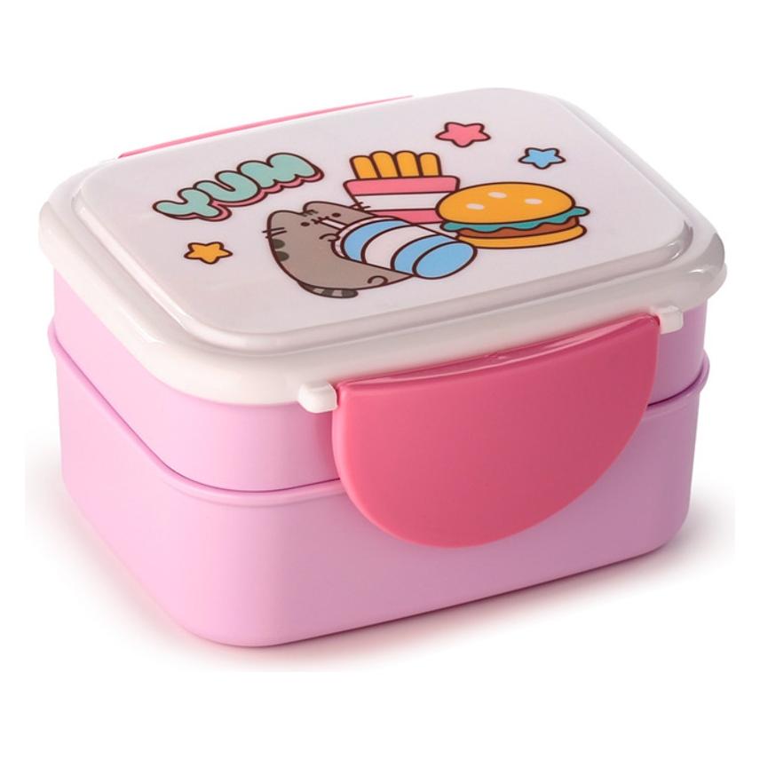 Pusheen the Cat Foodie Clip Lock Stacked Bento Mon (LBOX116)