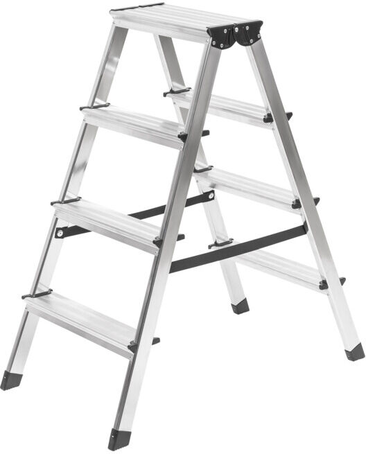 STIER Escabeau 2x4 marches accès double face (905595)
