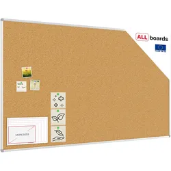 ALLboards Pinnwand mit Alurahmen 200x120cm