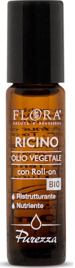 FLORA Aceite Ricino Pestañas-Uñas Roll On Bio 10 ml