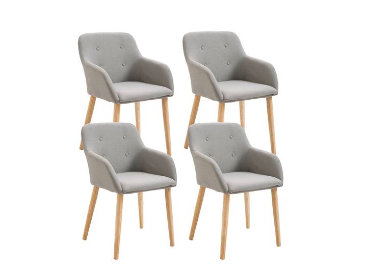 Esszimmerstuhl FABIO 4er Set beige