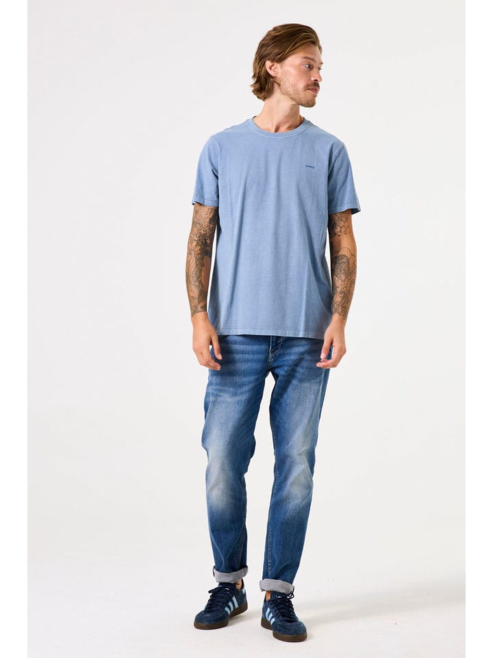 Garcia Shirt in Hellblau - XXL