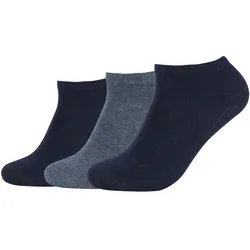 3er Pack camano Soft Sneakersocken 0034 - navy combination 47-49