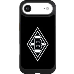 Nivocase Hülle für Apple iPhone Air Handyhülle NIVOcore Case Schwarz Borussia Mönchengladbach Gladbach (Apple iPhone Air), Smartphone Hülle, Schwarz