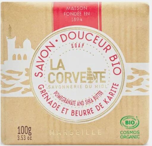 LA CORVETTE SABONETE BIO ROMA (GRENADE) 100g