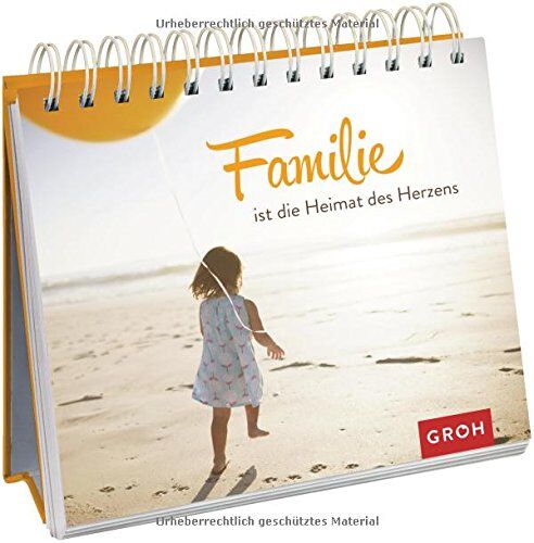 Groh Verlag - Familie ist die Heimat des Herzens: Aufstellbuch - Preis vom 14.10.2026 23:07:16 h